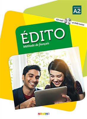 کتاب Edito A2 + Cahier + DVD