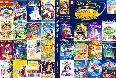 کتاب Walt Disney French Animation package 1