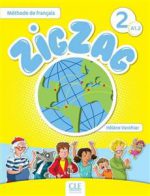 کتاب Zigzag 2 - A1.2 Livre de l'élève + Cahier + CD