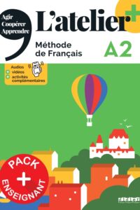 کتاب L'atelier niv .A2 + cahier + DVD