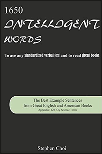 کتاب 1650 Intelligent Words: The Best Example Sentences from Great English and American Books