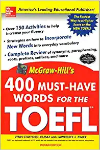 کتاب 400 Must-Have Words for the TOEFL 1st Edition