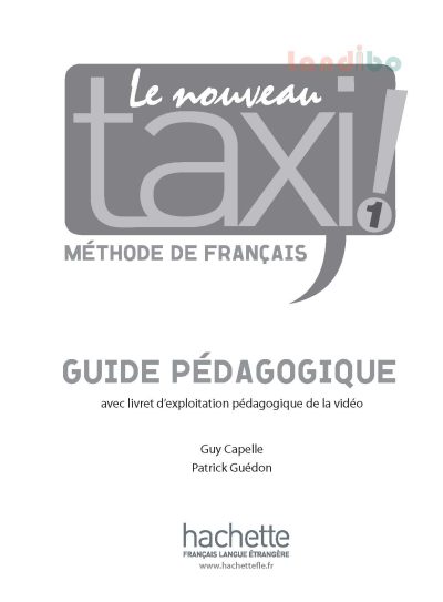 Le Nouveau Taxi 1 - Guide pédagogique