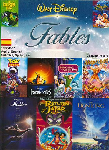 کتاب Spanish Animation package 1
