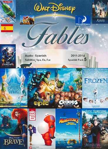 کتاب Spanish Animation package 5