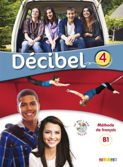 کتاب Decibel 4 niv. B1.1 - Livre + CD mp3 + DVD