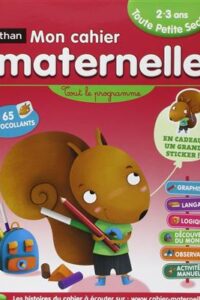 کتاب Mon cahier maternelle 2/3 ans