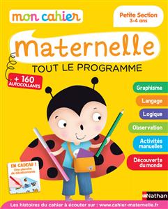 کتاب Mon cahier maternelle 3/4 ans