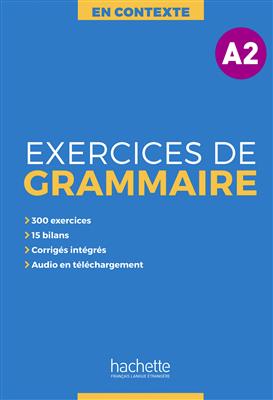کتاب En Contexte - Exercices de grammaire A2 + MP3 + corrigés