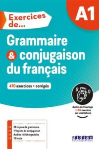 کتاب Exercices de Grammaire et conjugaison A1