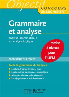 کتاب Grammaire et analyse