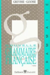 کتاب Nouvelle grammaire française - Grevisse
