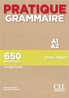 کتاب Pratique Grammaire - Niveaux A1/A2 - Livre + Corrigés