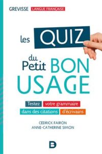 کتاب les QUIZ du Petit Bon Usage