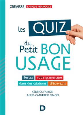 کتاب les QUIZ du Petit Bon Usage