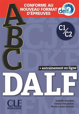 کتاب ABC DALF C1 C2 + MP3 - Conforme au nouveau format d'épreuves