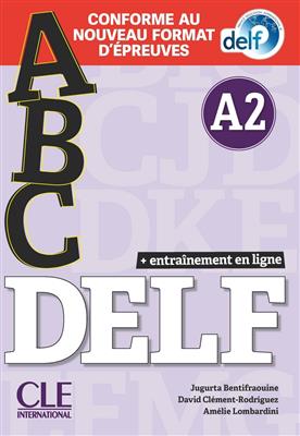 کتاب ABC DELF A2 + MP3 - Conforme au nouveau format d'épreuves