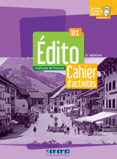 کتاب Edito B1 – Edition 2023 – Livre + Cahier + MP4