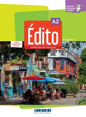 کتاب Edito A2 – Edition 2022 – Livre + Cahier + MP3