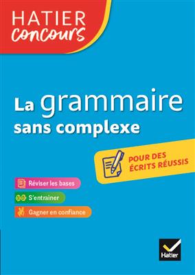 کتاب Hatier concours - La grammaire sans complexe