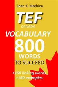 کتاب TEF CANADA - Vocabulary - 800 words to succeed