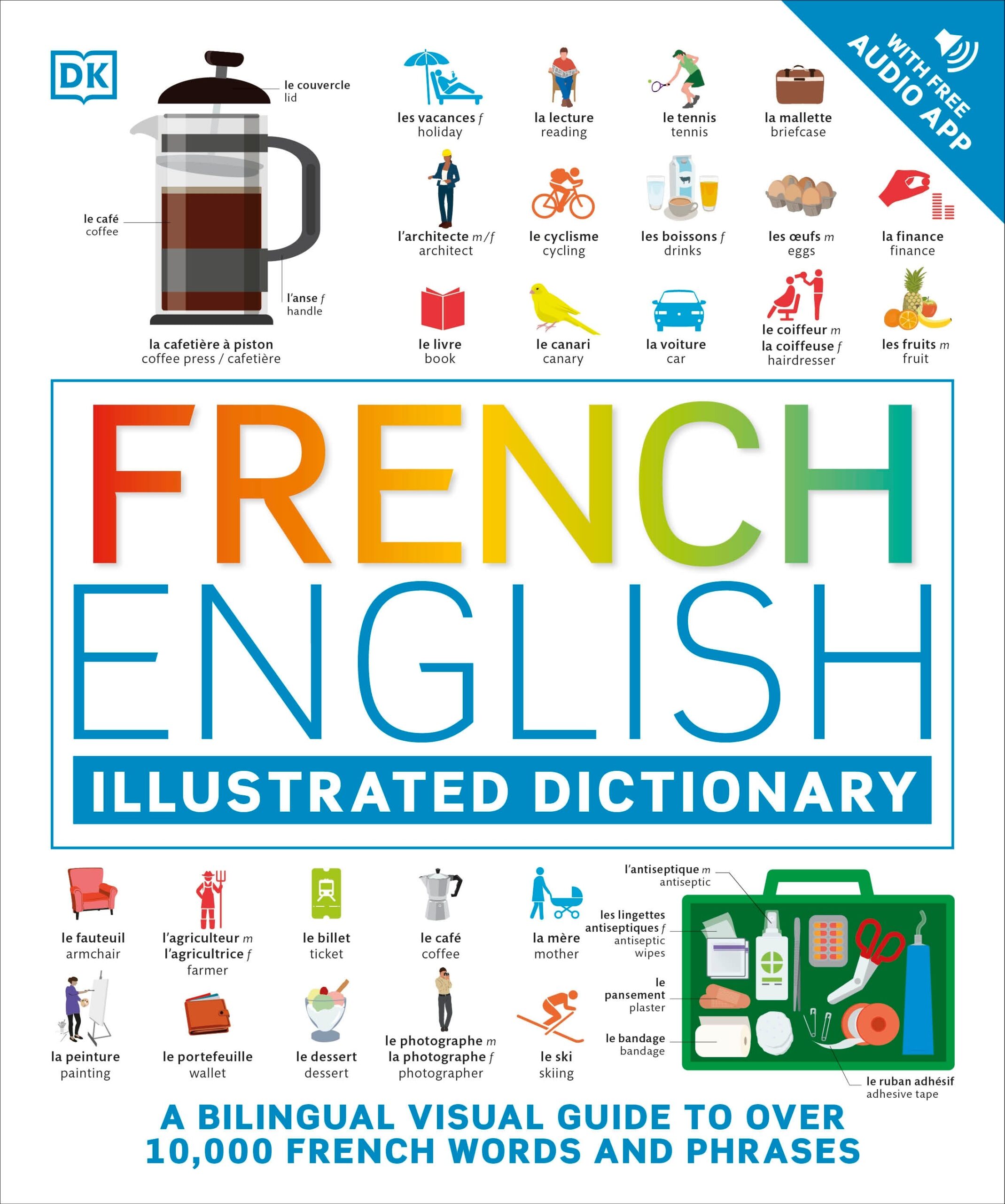 کتاب French English Illustrated Dictionary کتاب French English Illustrated Dictionary